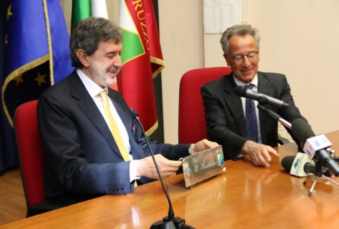 Abruzzo. Lolli e Marsilio, passaggio di consegne.