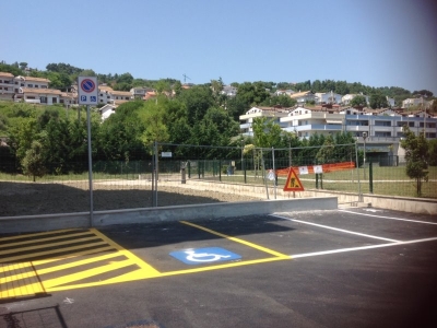 foto del parcheggio