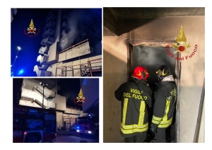 Montesilvano, incendio in appartamento in via Lazio, nel famoso palazzone.