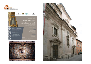 L'Aquila. “Così mi disprezzate. La musica al tempo di Bedeschini”