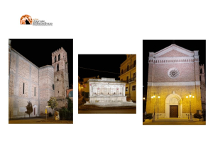 Fossacesia. S’illuminano chiesa, campanile e fontana nel centro