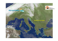 Nuvole, foschie e nebbia sull'Abruzzo. Temperature in lieve diminuzione