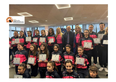 Montesilvano, le atlete e gli atleti della Skating Academy premiati in Comune