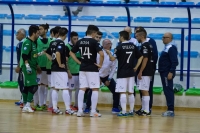 Allenatore Ricci con la squadra
