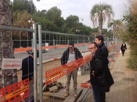 Maragno e cozzi sul cantiere