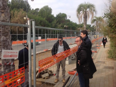 Maragno e cozzi sul cantiere