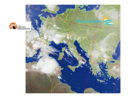 Cielo sereno inizialmente e poi i temporali