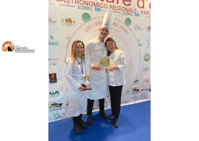 Hai Bin trionfa nella sezione “Bocconotto d’Oro” a Lu Carrature d’Oro