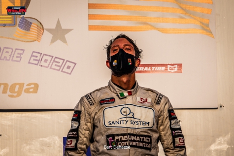 Nicholas Risitano subito sul podio dell&#039;EuroNASCAR 2 a Vallelunga