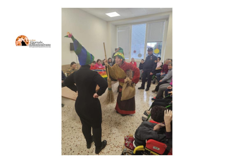 La Befana bio conquista i ragazzi del centro diurno di Celano e del centro Anffas di Tagliacozzo
