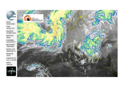 Nuova perturbazione in arrivo Domenica: i termometri torneranno a salire