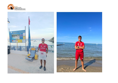 Pescara, angelo del mare salva bambino al Pepito beach.