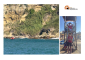 Salvataggio a mare: due ragazzi aggrappati alla roccia sulla Costa dei trabocchi