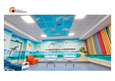 Colori e cura: rinnovato il reparto di Sub Intensiva Pediatrica dell’Ospedale di Pescara.