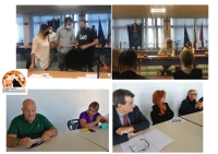 Le foto della commissione di questa mattina e sotto foto di repertorio dei consiglieri di opposizione PD M5s