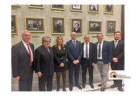 Briseide Verrotti Prima donna sindaco di Pianella nella sala delle Donne della Camera dei Deputati