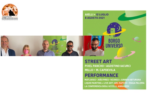Aielli presenta il Festival Borgo Universo