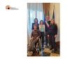 Pescara. Premiate in Comune Roberta Pagliuca e Paola Patricelli dopo la maratona di Dubai