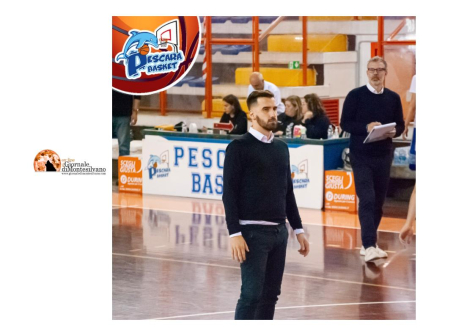 Stefano Cova non è più l'allenatore della Pescara Basket