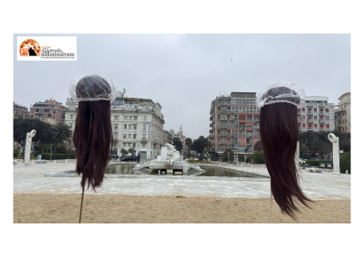 Meduse. istallazione a Pescara dell'artista Vanessa Di Lodovico