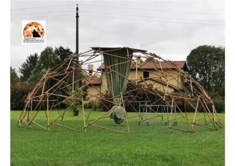 Giulianova. Una cupola geodetica al Parco dell’Annunziata