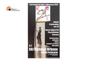 SU/Sintassi Urbane rivista letteraria presentazione al FLA Festival 2024