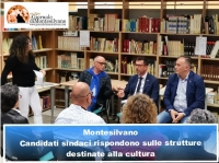 Incontro a cura del Ccet n biblitoeca con i tre candidati sindaci