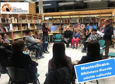 Montesilvano. Immagini e parole d'autore, la biblioteca diventa 'salotto culturale'