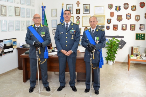 Pescara/Guardia di finanza: Cambio vertici al Comando