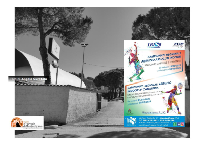 Montesilvano. Campionati Regionali Abruzzo di Tennis Indoor 2025 al Centro Trisi