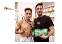 Kickboxing. Il pescarese Kevin "la Petra" Spinelli lascia tutti a bocca aperta