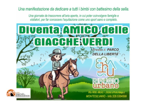 Montesilvano. “Diventa amico delle giacche verdi!!!!”