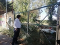 Pescara/le Naiadi. Rifiuti vicini alla Riserva all'interno da eliminare: pericolo incendio.