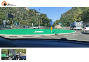 Uscita Bussi -Popoli: attenti alla maxi rotonda!