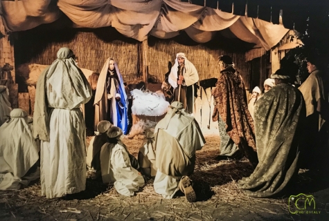 Camarda, presepe vivente, mistero e vin brulè