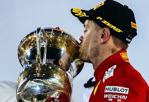 Gp Bahrain: Seb ancora primo