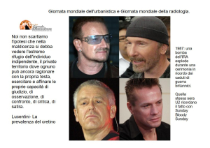 8 Novembre: una bomba dell'IRA esplode, U2 ricordano Sunday Bloody Sunday.
