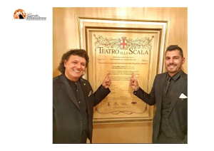 Orsogna. Santino e Gennaro Spinelli si esibiscono con i solisti della Scala di Milano e della Rossini di Pesaro