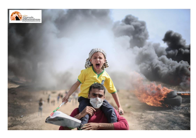 Pescara. “La mia voce è il grido di Gaza”