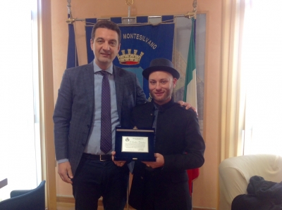 Montesilvano premia Jonathan Tabacchiera