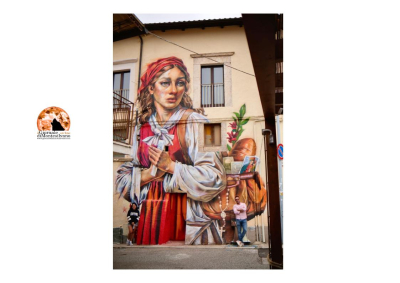 Aielli, “Speranza – Hope”, firmato dall’artista statunitense Michaela Levesque