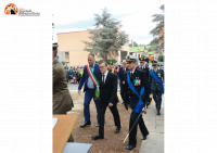 Montesilvano. Villaggio degli Eroi allestito con i rappresentanti dei Corpi di Sicurezza