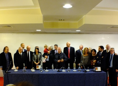 Montesilvano. I premiati del 14° Edizione del “Premio Zimei – Moschettiere d’Abruzzo”.