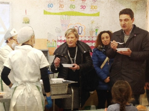 Montesilvano. Refezione scolastica, sopralluogo alla Fanny Di Blasio