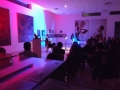L'attrice Franca Minnuccci nel recital al Museo Cascella