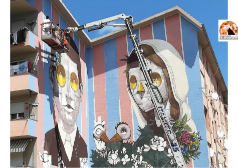 street art in via Chiarini