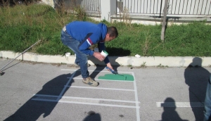 Montesilvano. Parco Falcone, tricolore sul passetto