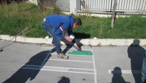 Montesilvano. Parco Falcone, tricolore sul passetto