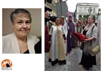 Perdonanza. Giovanna Di Matteo, cittadina onoraria de L'Aquila