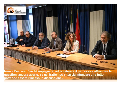 Nuova Pescara, M5S e comitati: il centrodestra vota contro la fusione